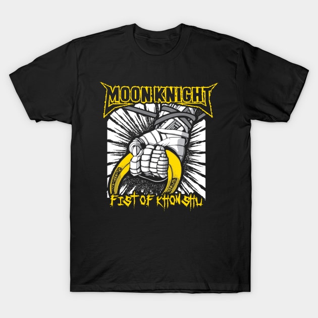 Fist Of Khonshu T-Shirt by Daletheskater